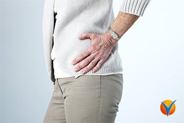 Hip pain caused by inflammation