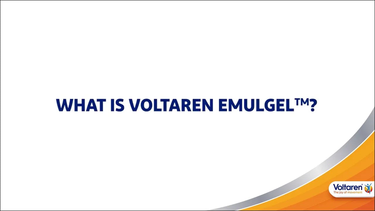 What Is Voltaren Emulgel™? | Voltaren