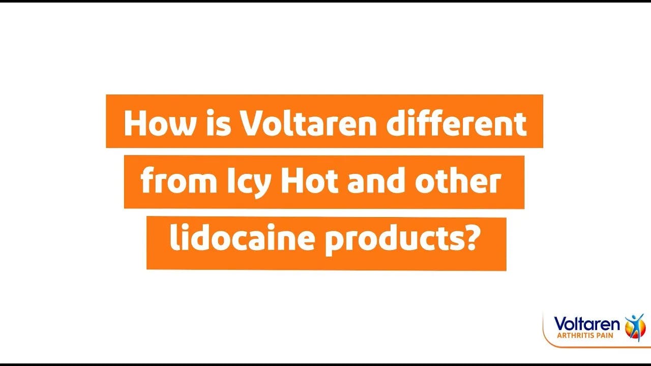 Voltaren vs. Icy Hot: What's the Difference? | Voltaren