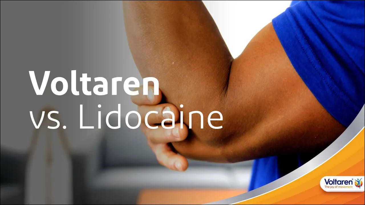 How Voltaren Differs from Lidocaine Products