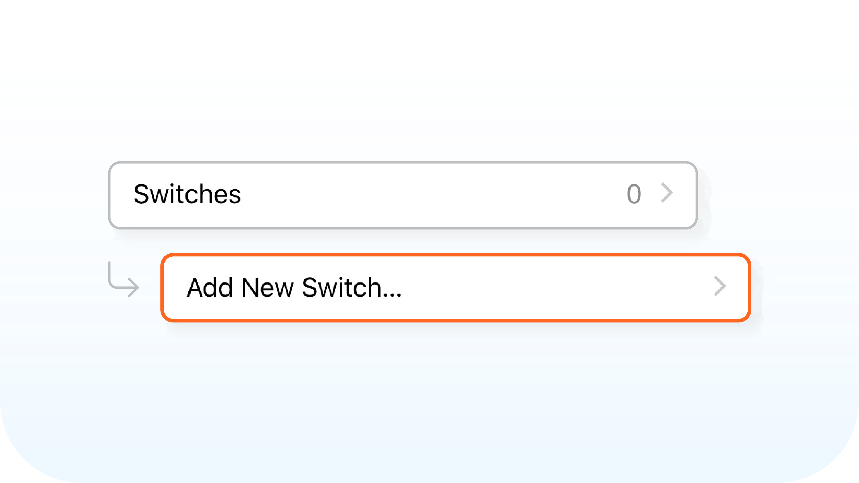 Add New Switch