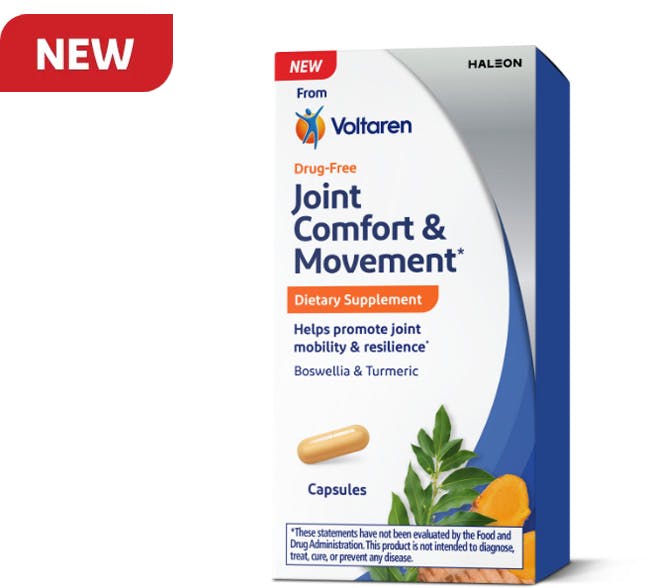 Voltaren Joint Comfort & Movement Product and Packaging