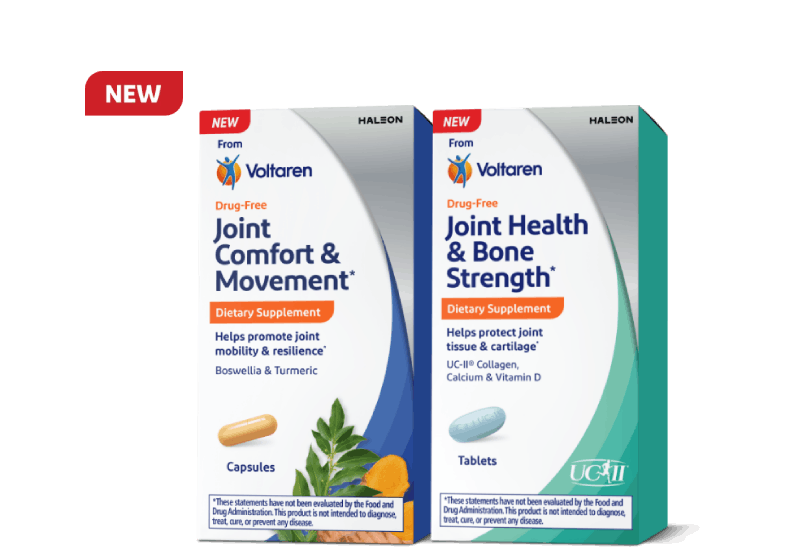 Dietary Supplements from Voltaren in Packaging
