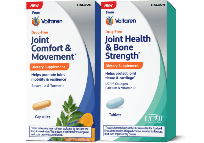 Dietary Supplements from Voltaren in Packaging