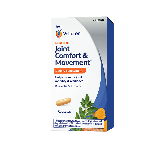 Voltaren Joint Comfort & Movement Product and Packaging