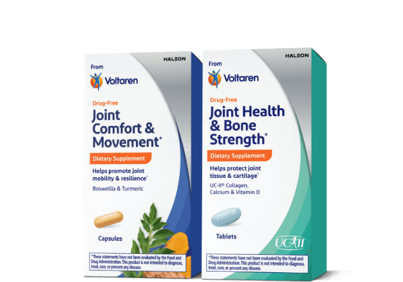 Dietary Supplements from Voltaren in Packaging