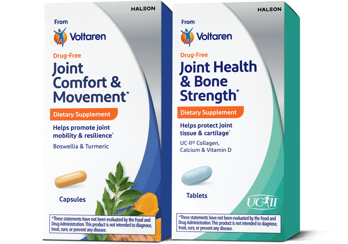 Dietary Supplements from Voltaren in Packaging