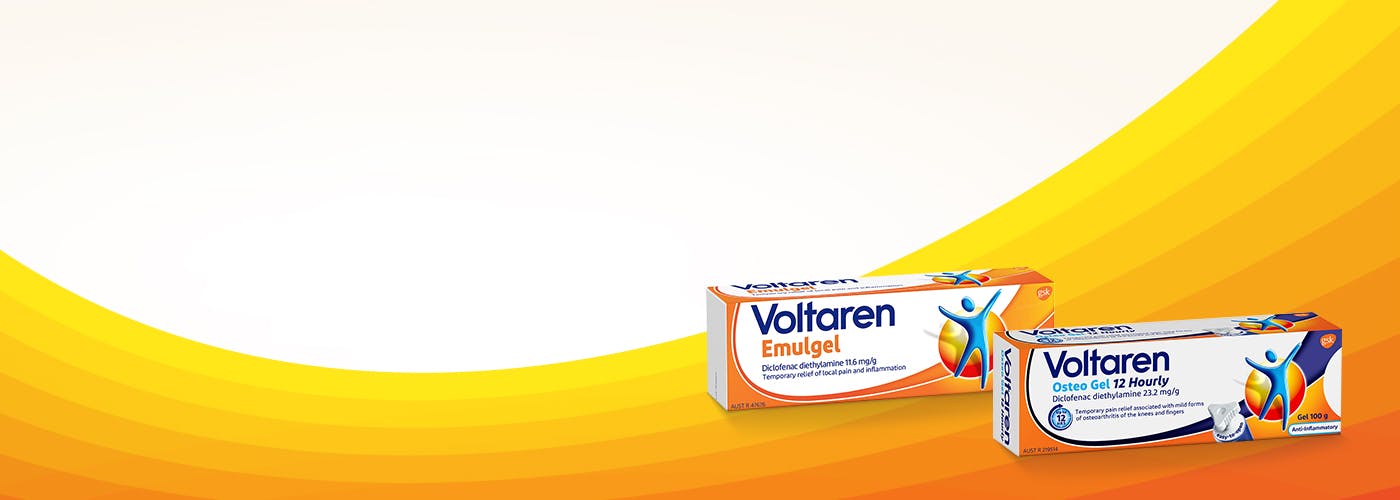 Explore the Voltaren product range