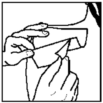 Aplicați plasturele pe piele