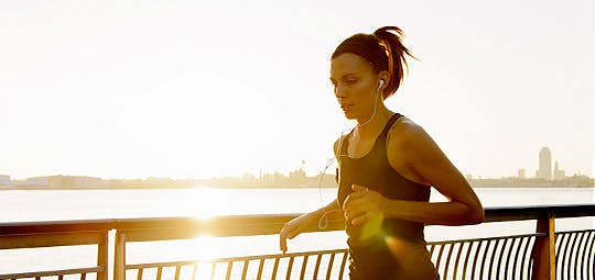 Woman running