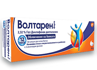 Волтарен Форте гел Волтарен Форте гел продукт