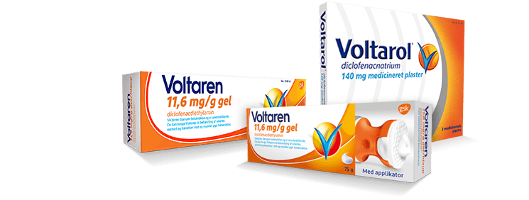 Voltarens produkter Voltarens produkter