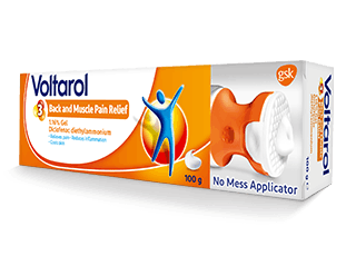 Voltarol no mess applicator