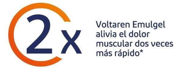 Voltaren Emulgel ofrece un alivio del dolor muscular 2 veces más rápido - voltaren emulgel para qué sirve