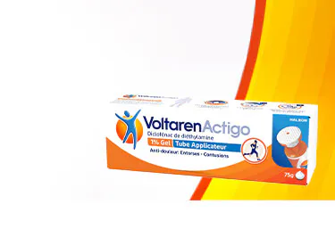 VoltarenActigo 1% Gel Tube applicateur