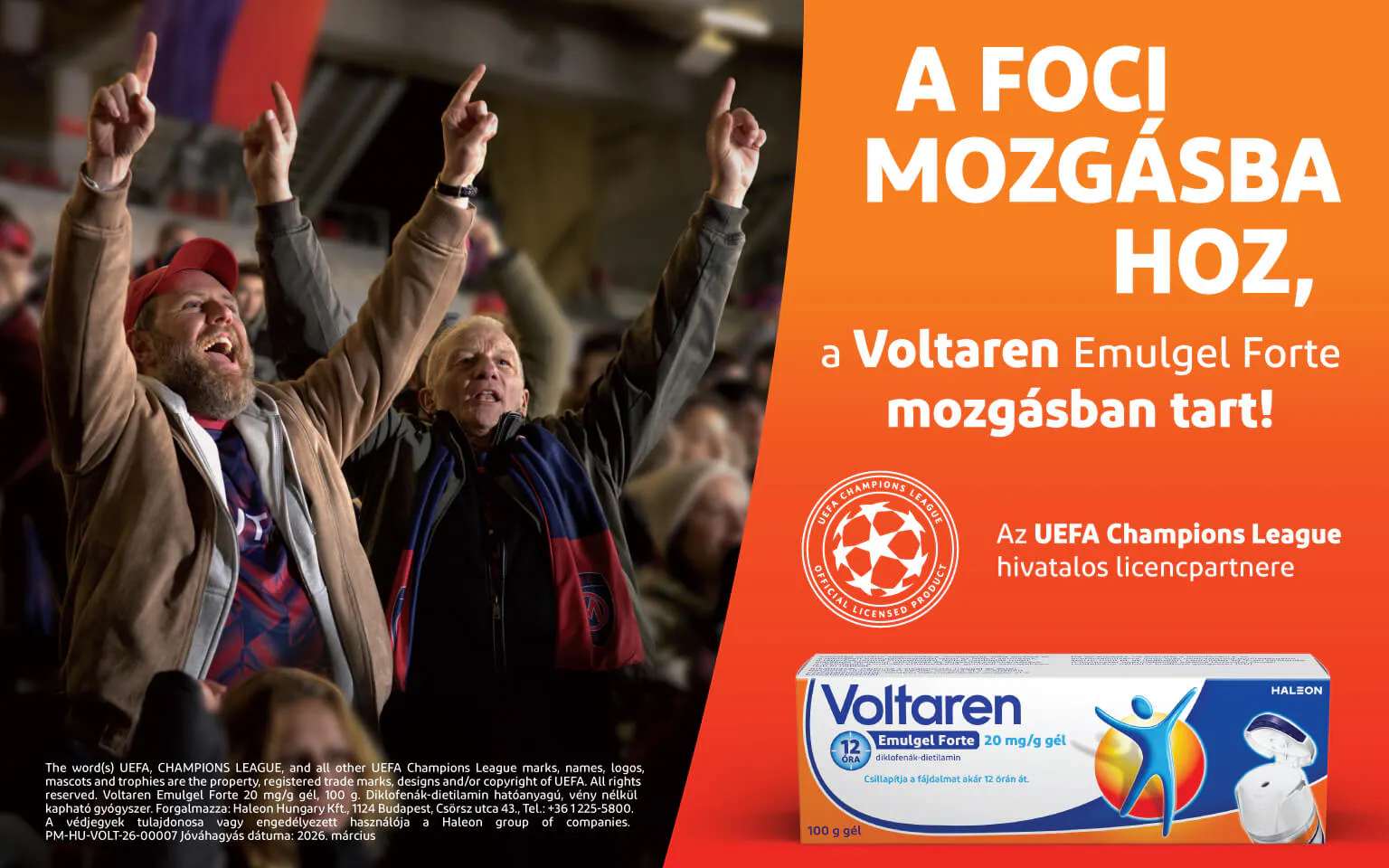 Voltaren x UEFA Champions League