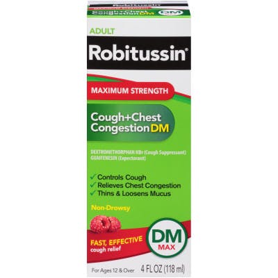 jarabe para la tos robitussin