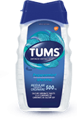 Bottle of Tums Regular Strength Peppermint 150ct