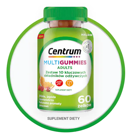 Centrum Multigummies Adults opakowanie
