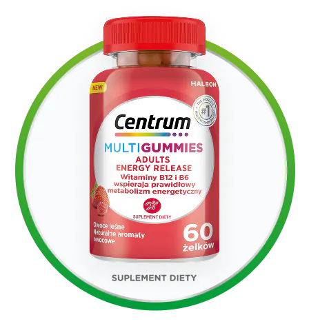 Centrum Multigummies Energy Release opakowanie