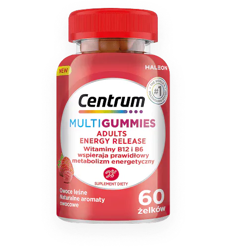 Centrum Multigummies Energy Release opakowanie