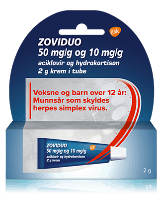 Zoviduo produktbilde , blå tube