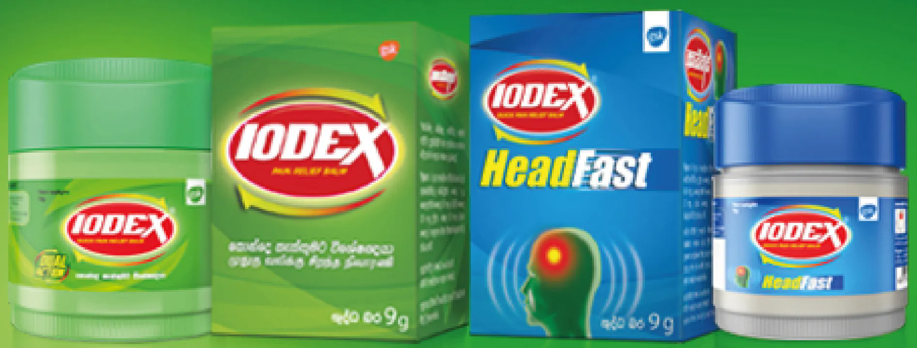 Iodex Pain Relief Products