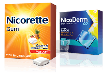 Nicorette and Nicoderm CQ Products