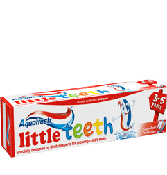 Pasta de dinţi Aquafresh® Milk Teeth Pasta de dinţi Aquafresh® Milk Teeth