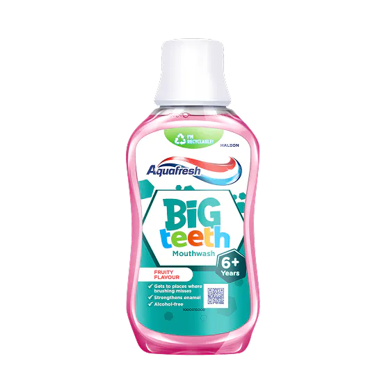 Aquafresh Big Teeth mouthwash