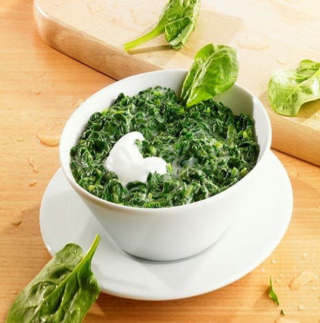 Creamy spinach Creamy spinach