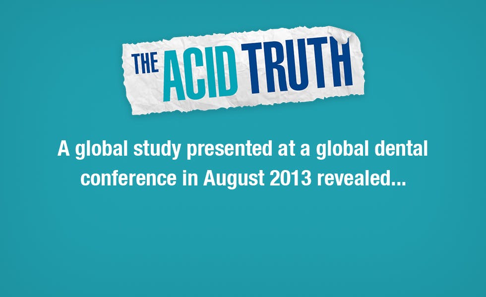 A ground-breaking new European study presented at a global dental conference in August 2013 revealed