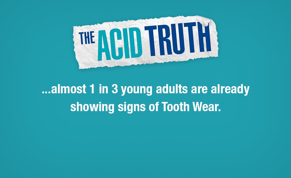 almost 1 in 3 young adults are already showing signs of Tooth Wear
